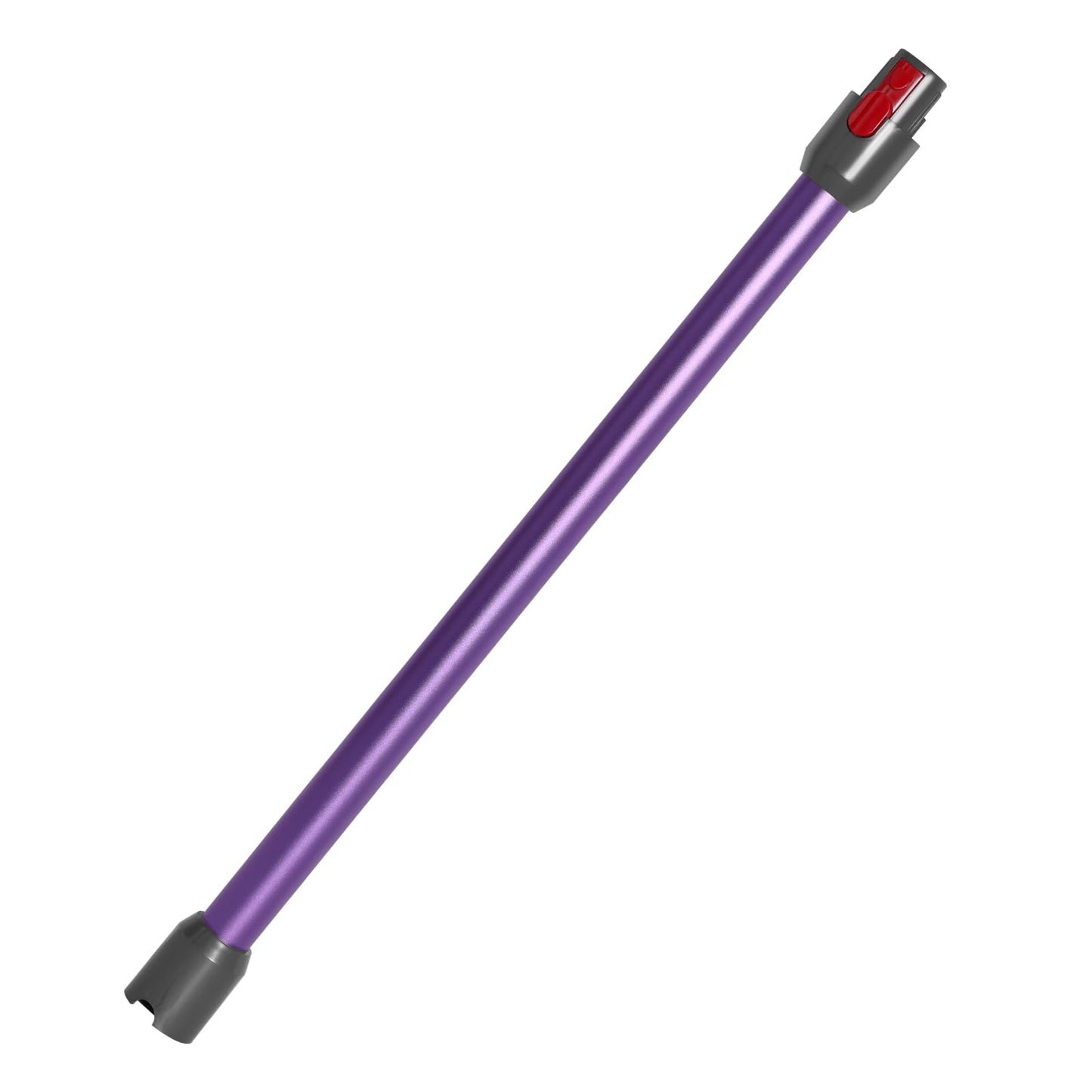 Klypticfit Repalcement Extension Wand – Quick-Release 28.7” Aluminum Tube Compatibale with Dyson V15/V11/V10/V8/V7 – Purple – Effortless Reach for High Ceilings, Furniture & Office Cleaning