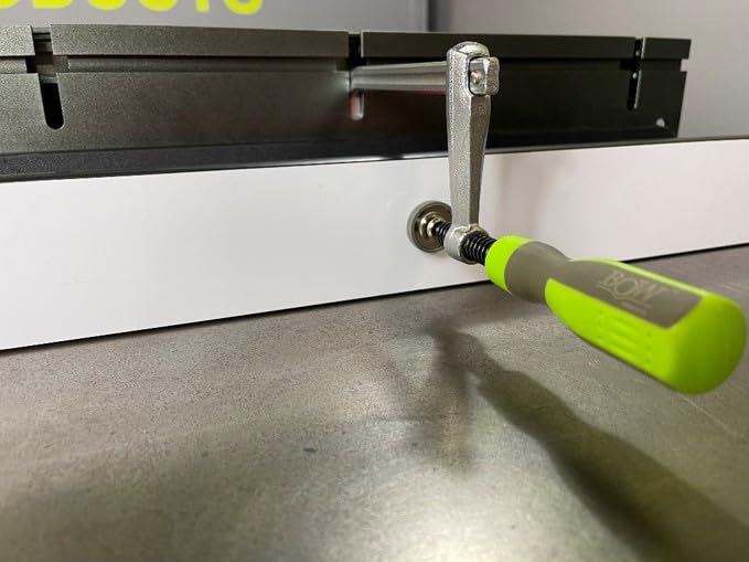 Bow Products XT2 T-Track Clamps - Hold Down Clamps for XT XTENDER Fences (XT524, XT536, and XT546) - Use for T-Track Clamping and Woodworking Applications - Pack of 2