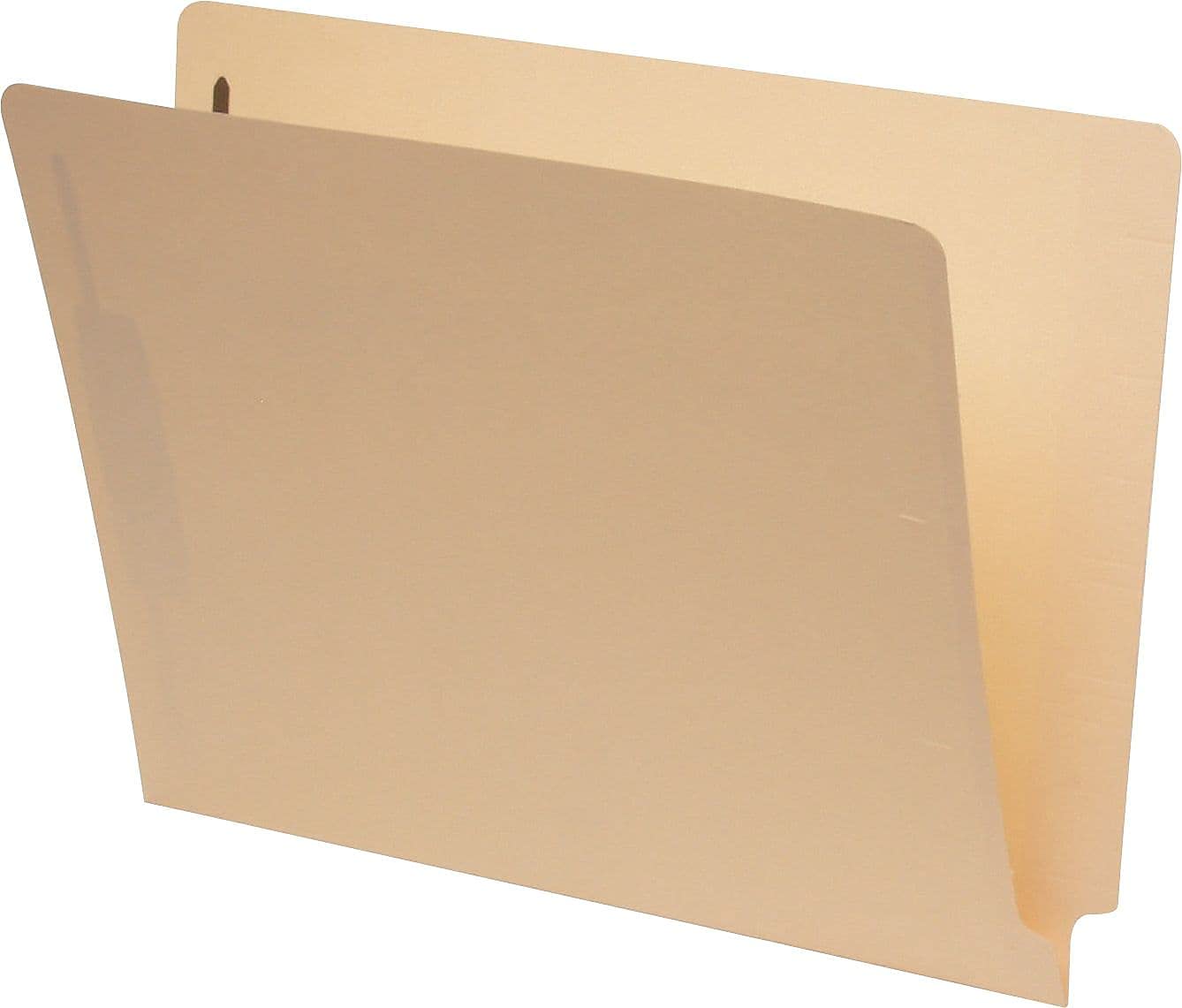 Pendaflex End Tab Fastener Folders, Position #1 and #3, Letter, Manila, 50/Box