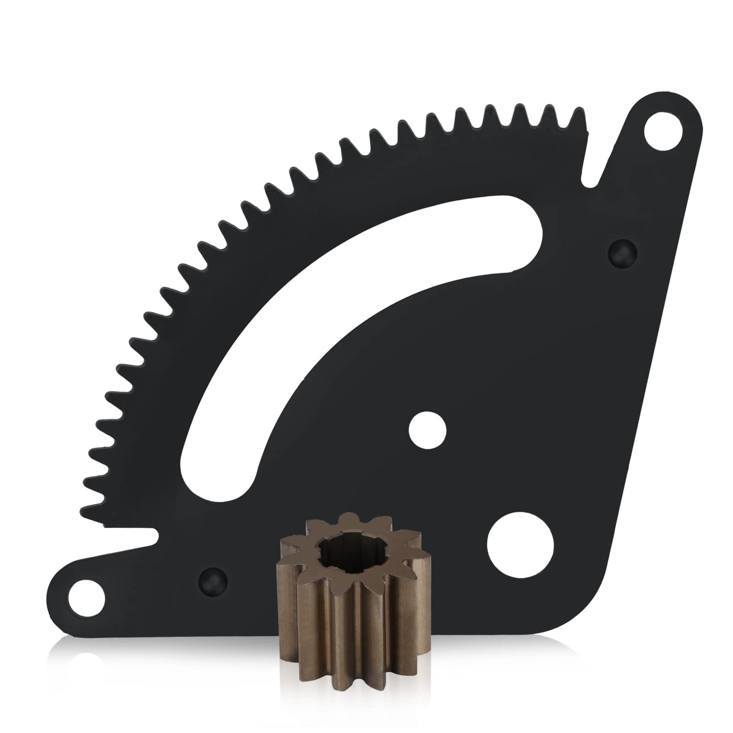 25 Teeth Steering Sector Gear Kit Compatible with John Deere Lawn& Garden Tractor L105 L108 L110 L111 L118 L120 L130 G110 with Pinion Gear, Direct Replace