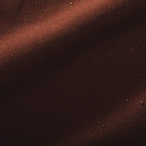 Classic Accessories Ravenna Water-Resistant Patio Seat Cushion Cover, 25 x 25 x 5 Inch, Spice