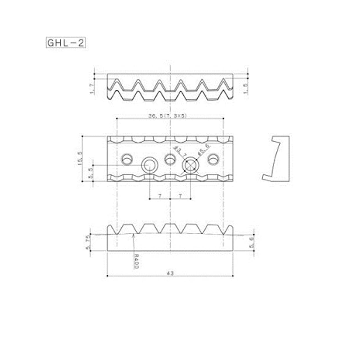 Gotoh Floyd Rose Locking Nut Chrome