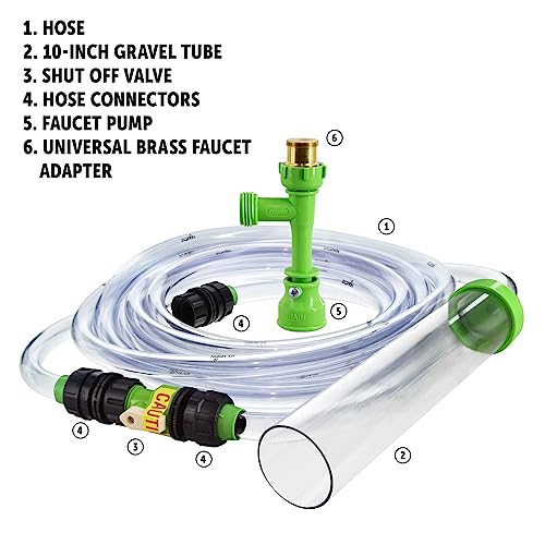 Python Products 61602514: No Spill Clean and Fill Aquarium Maintenance System, 25Ft