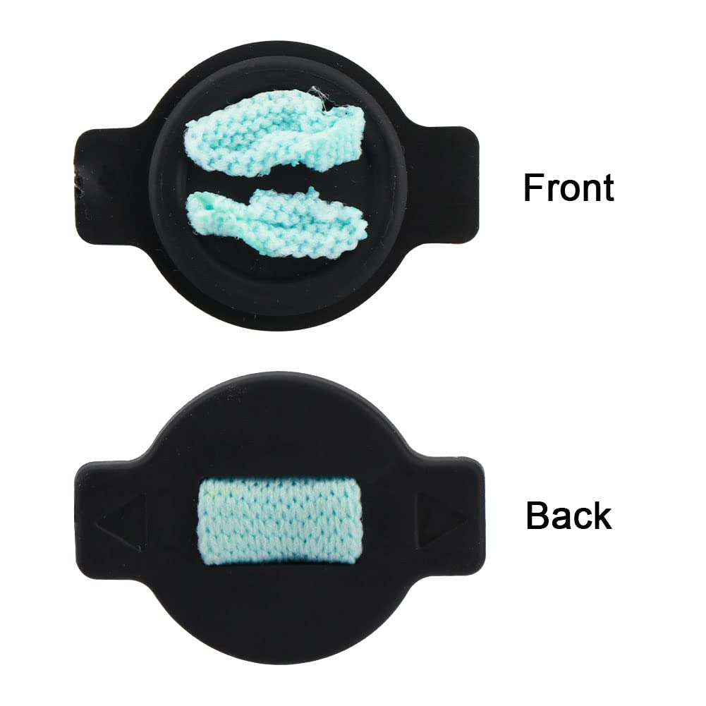 Tookie 11pcs Reservoir Pad Set, Vacuum Cleaner Mop Pad Compatible for Braava 380 380T 380T, Reservoir Pad Wick Cap & Mop(Size:11pcs)