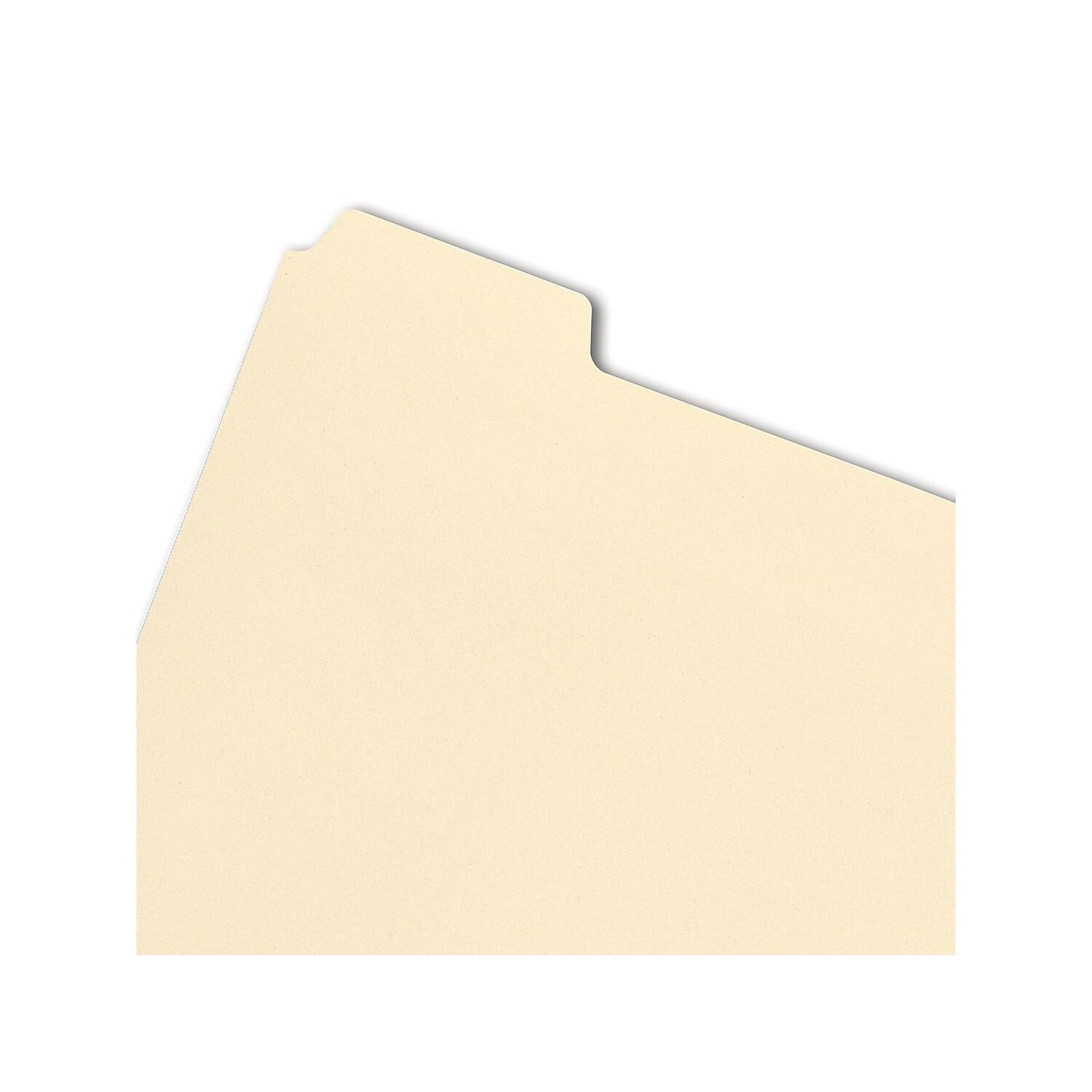 Smead Stackable 1/5-Cut Bottom Tab Folder Dividers with Fastener 50 Count (35600)