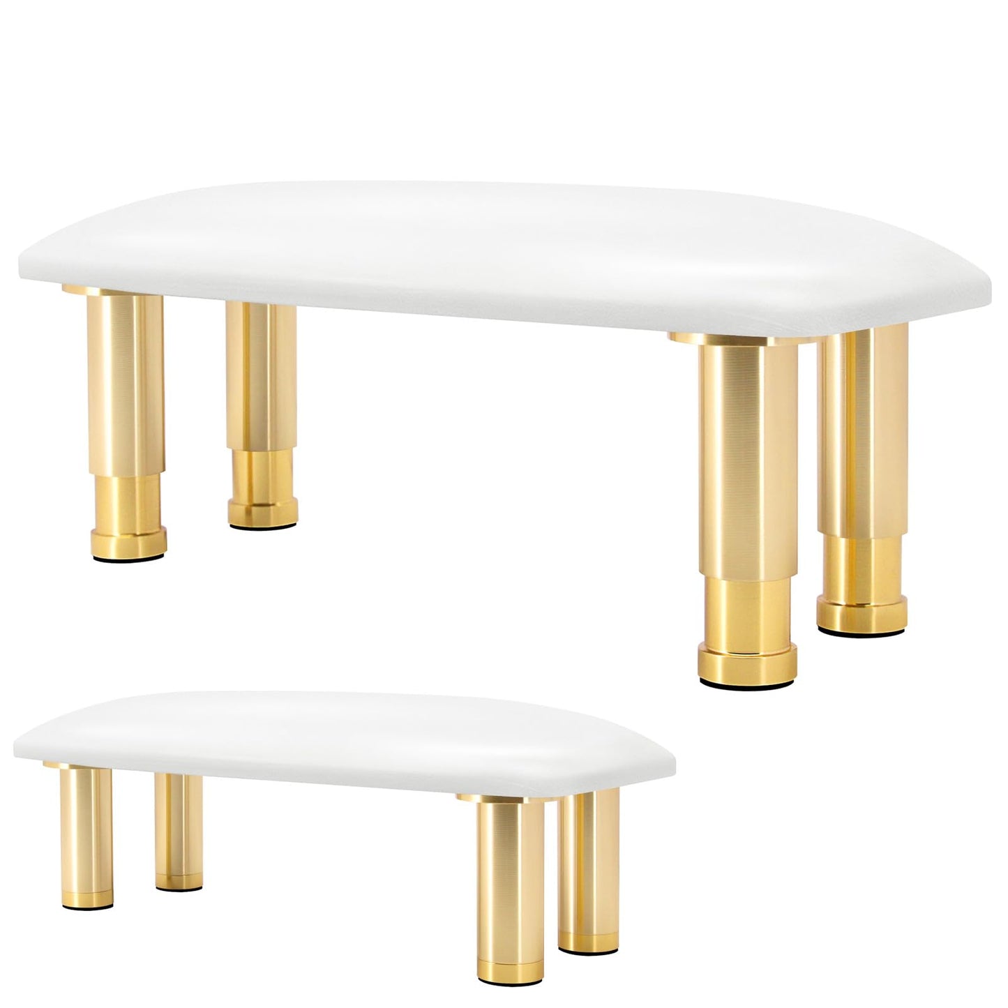 Arm Rest for Nails Tech, Adjustable Height, Nail Arm Rest Manicure Hand Rest Stand with Non-Slip Aluminum Alloy Legs, HR601