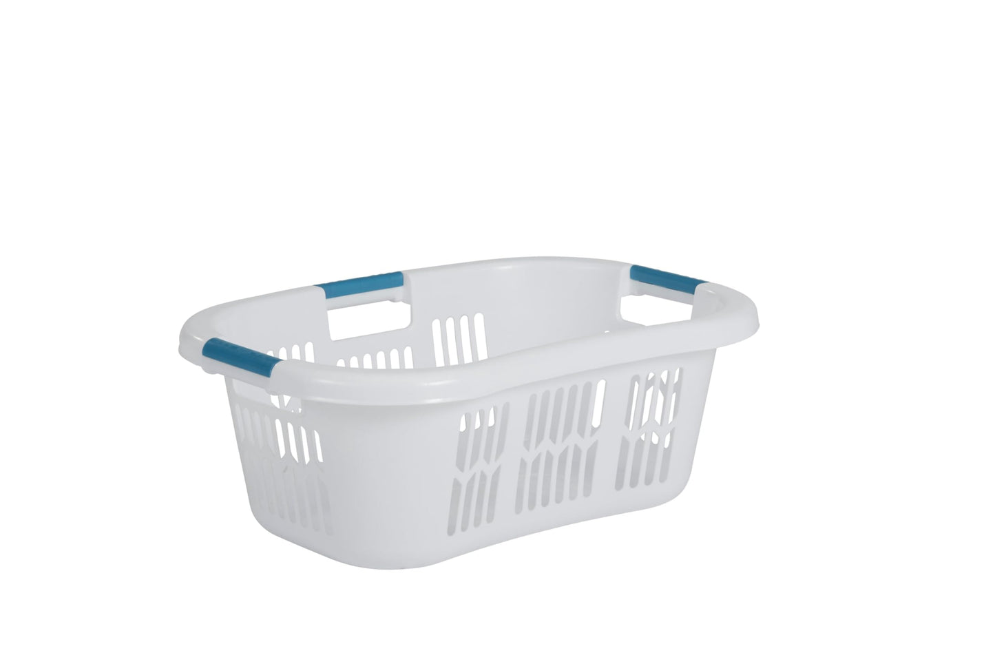 Rubbermaid Hip Hugger Laundry Basket, Standard, White