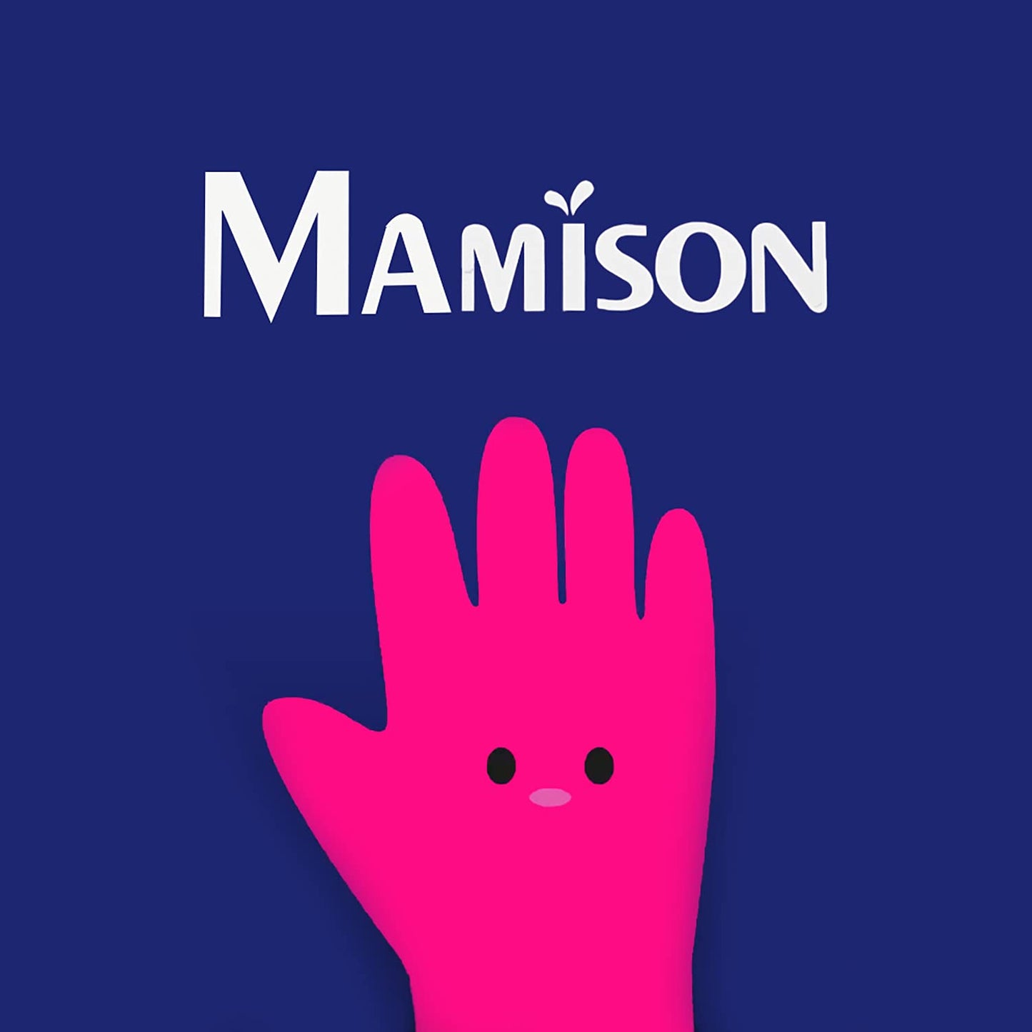 Mamison Quality Kitchen Non-Slip Reusable Kitchen Rubber Gloves, House Hold, Cleaning, Home Improvement (Medium, 5 Pairs)