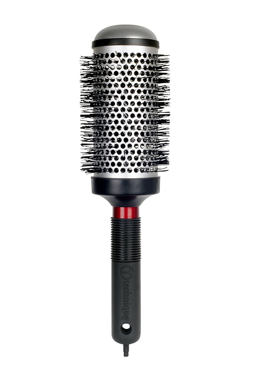Cricket Technique Thermal Hair Brush #390 2” for Curling, and Styling – Heat-Retaining Barrel with Anti-Static Tourmaline Bristles, Round Thermal Brush, Ideal for All Hair Types