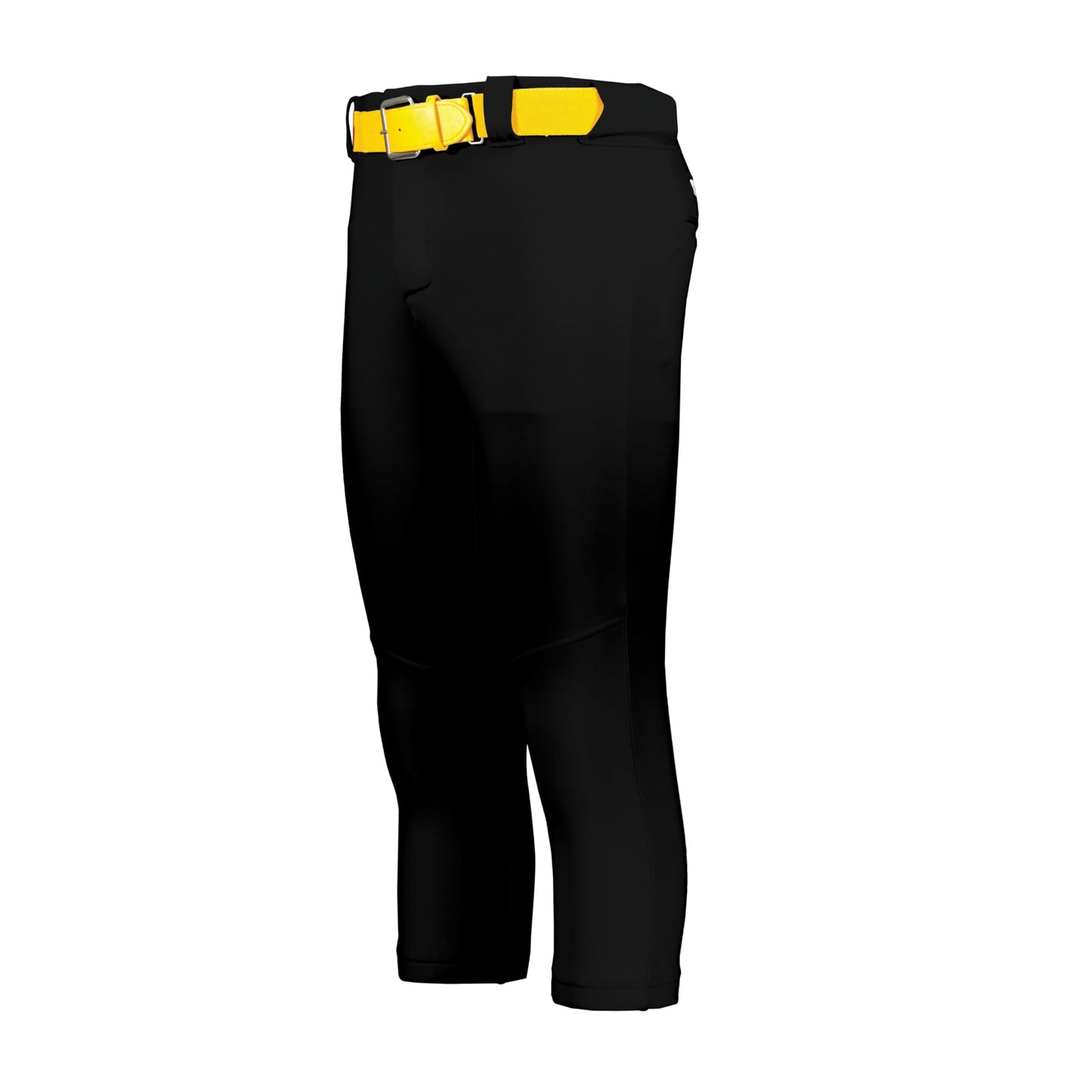 Russell Athletic Women's Ladies Flexstretch Softball Pant with Belt Loops, Black, Large