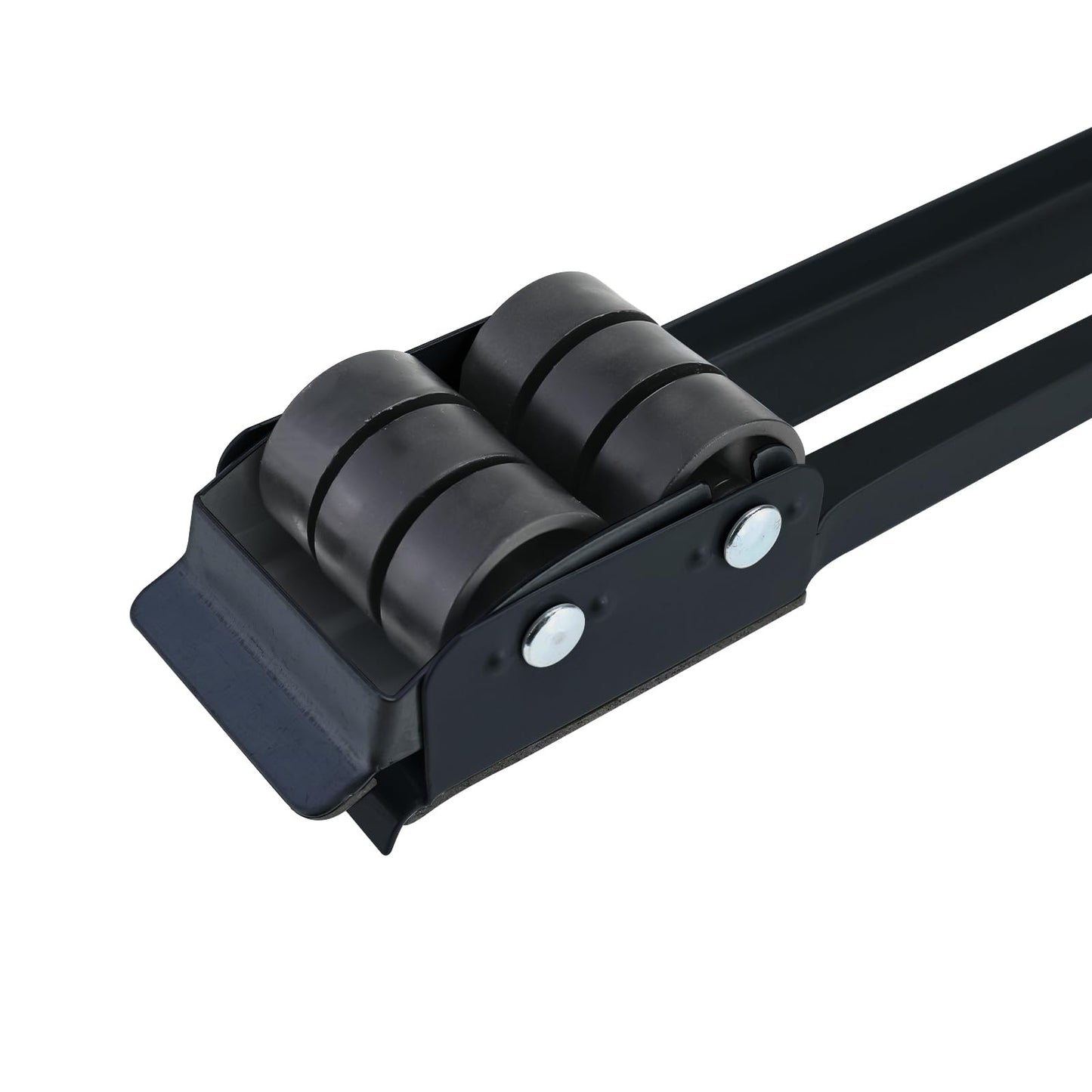 NORJIN Furniture Dolly Mobile Roller, Heavy Duty Adjustable Appliance Rollers, Extendable Furniture Sliders Max 71cm for Refrigerator Base, Dryer Base, Washing Machine Base, Black