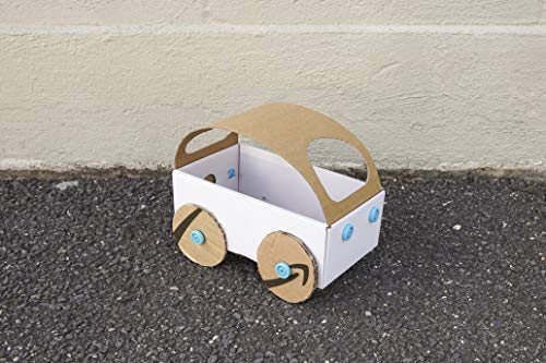 Contempo Views Makedo Explore JNR Cardboard Construction Building Toys Kit Stem Projects for Kids Ages 5-8+ Classroom Learning Activities for Boys and Girls (Explore)