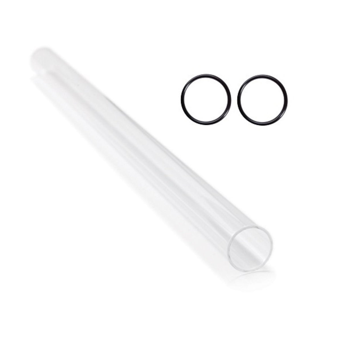 LSE Lighting 602732 Quartz Sleeve Replacement for 602805 Lamp | Fits VIQUA and Trojan UVMax C, C4, D, D+, D4, D4 Premium Systems | Includes O-Ring Gasket Set | Designed and Made in USA