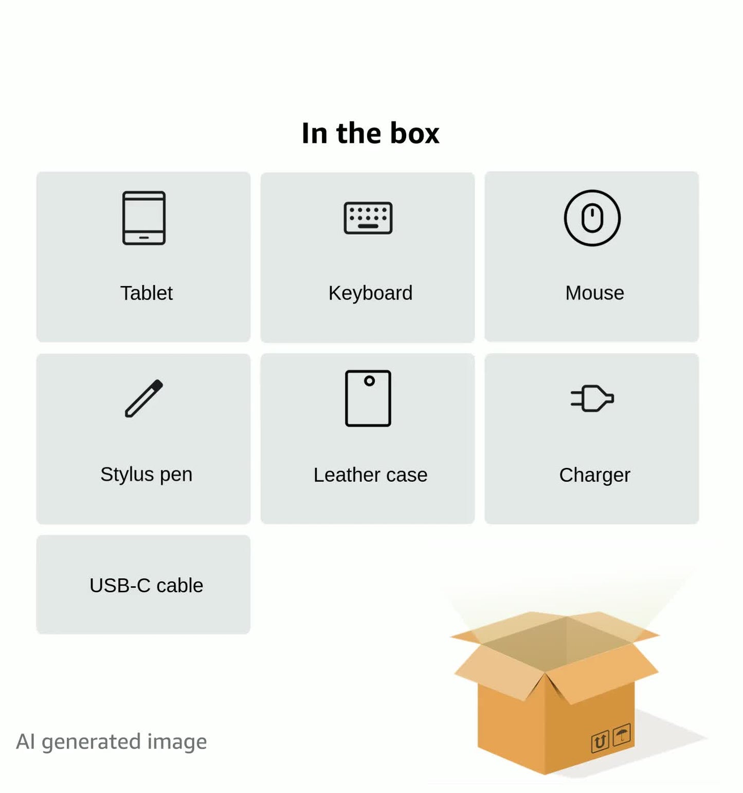Android 15 Tablet 10 inch,24GB RAM 128 ROM,Tablets with Keyboard Mouse Stylus,1TB Expandable,Octa-Core 6000mAh 1280x800 IPS HD,5G WiFi,T615 CPU,High Performance,Processor,Dual Camera(Gray)