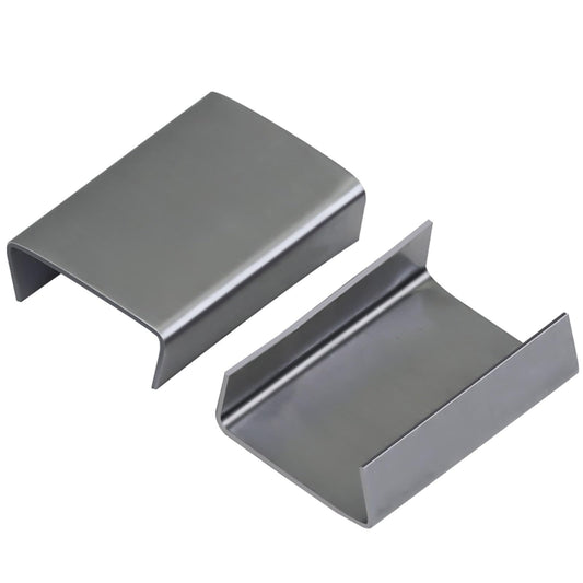 NVOYAJUAN Open (Snap-On) Seals for 3/4" Width Steel Strapping Metal Clips for Packaging Banding Strong and Safe(1000pcs)