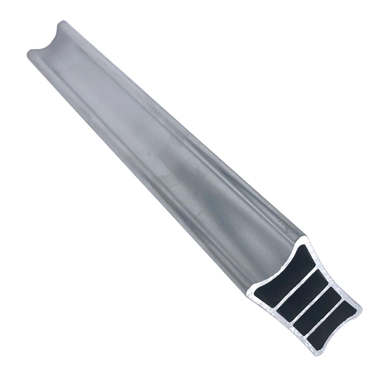 TUOREN Two-Way Guitar Bass Fingerboard Radius Sanding Block 12"/16" Aluminum Guitar Fret Leveling Fingerboard Sanding Beam Guitar Luthier Repair Maintenance Tool