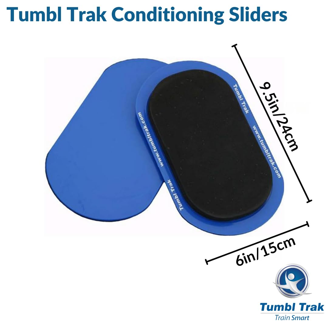 Tumbl Trak Smooth Sliding Sliders with Comfortable Top (Pack of 2)