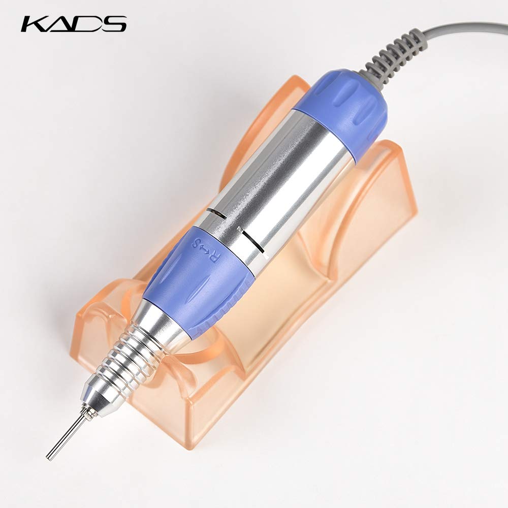 KADS 30000RPM Nail Art Drill Nail Equipment Manicure Tools Pedicure Acrylics Pink Electric Nail Art Drill Finger & Toe Machine Set (Purple)