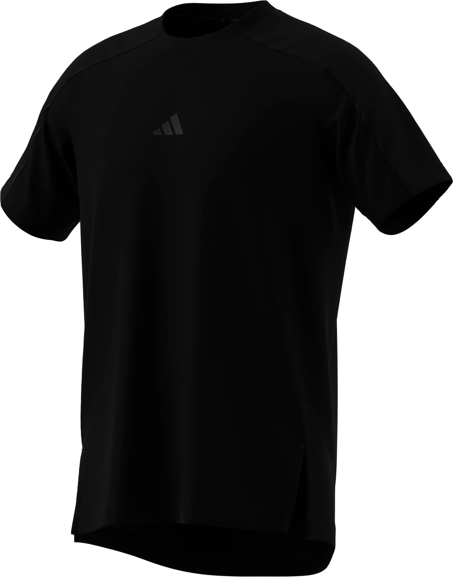 adidas Mens Adisoft T-Shirt Training,Black,Medium