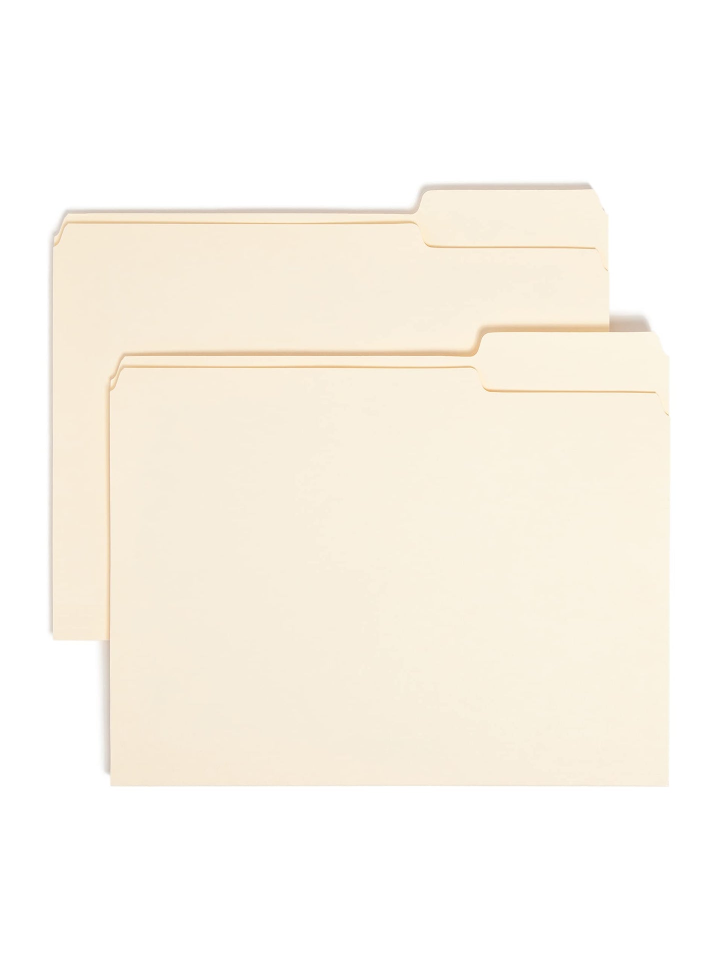 Smead Folder, Letter, 11 Point, 1/3 Cut #3 Tab, Manila, 100 Per Box (10333)