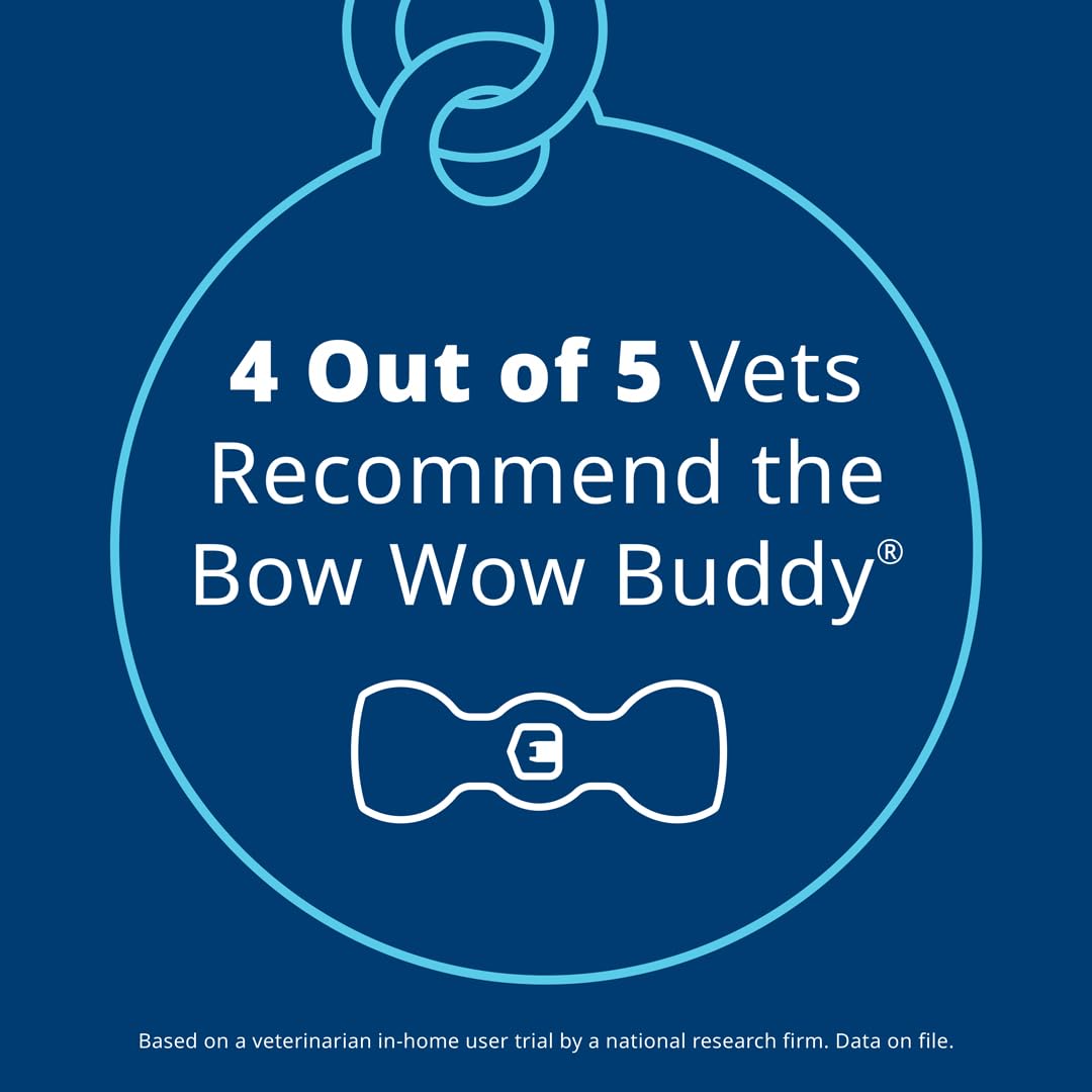 Bow Wow Labs Buddy Safety Device | Newly Redesigned Bully Stick Holder for Dogs | Made in The USA | Dishwasher Safe (M)