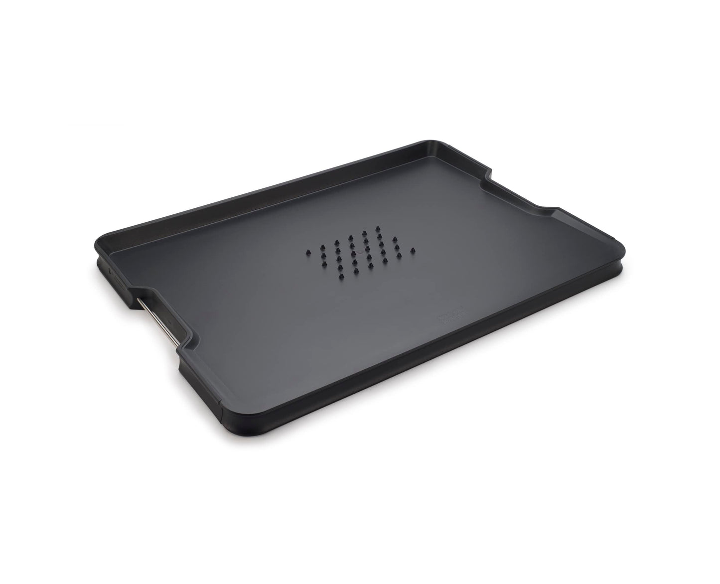 Joseph Joseph Cut and Carve Plus Double Sided Cutting Board Dishwasher Safe X Large Black