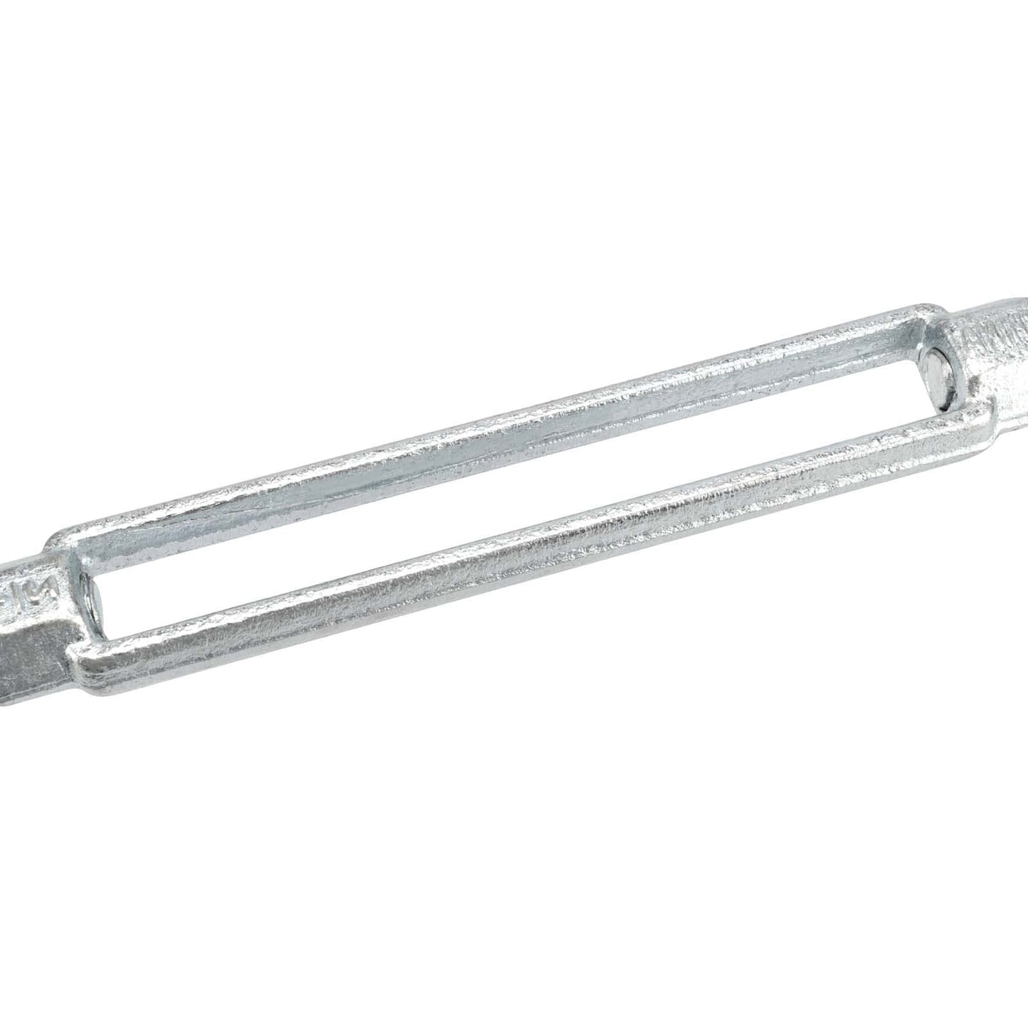 TAICHEUT 4 Pack M12 Galvanized Steel Turnbuckle, 1/2 Inch Heavy Duty Jaw and Jaw Turnbuckle, Weather Resistant Forged Turnbuckle for Tension Cable, Rope, Chain, 2200 lbs Working Load