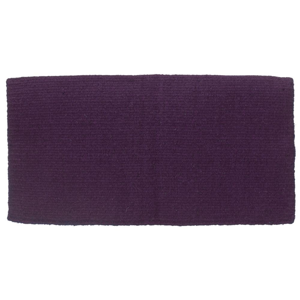 Tough 1 Solid Color Saddle Blanket, Purple