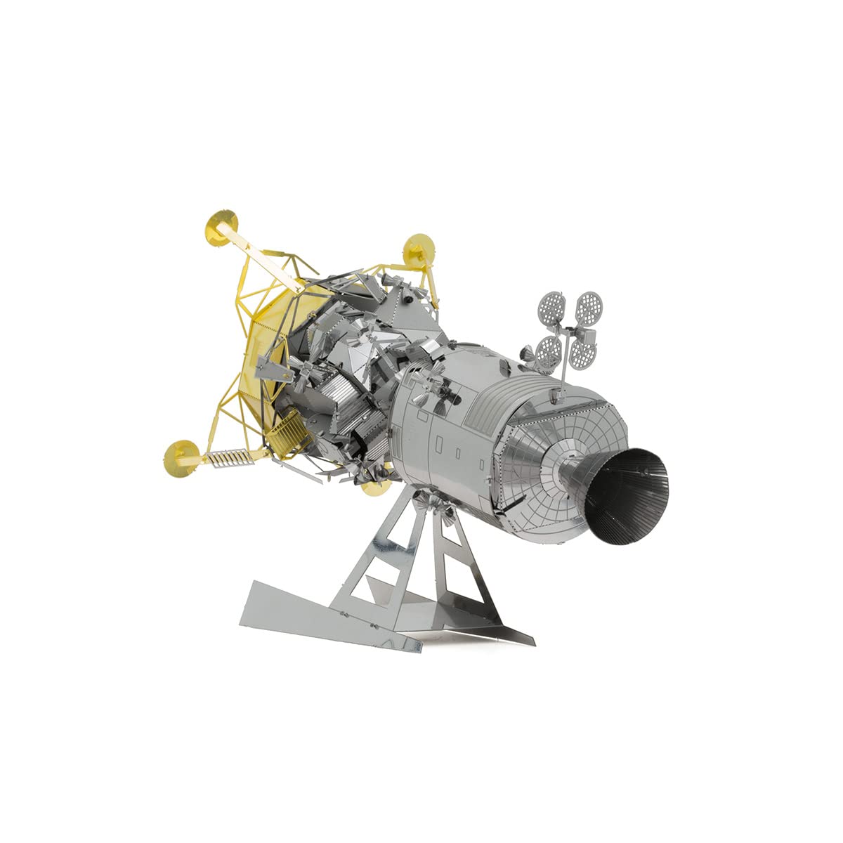 Fascinations Metal Earth Apollo CSM with LM 3D Metal Model Kit - Sophisticated Model Kit for Adults