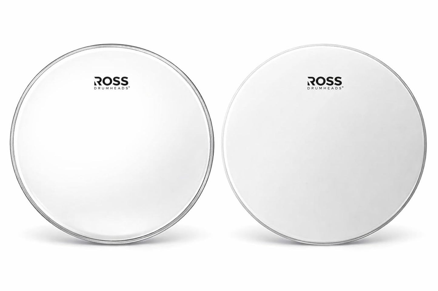 ROSS RS-1 Series 14 Inch Snare Drum Head Pack, Coated Batter and Clear Resonant Pair for Snare Drum