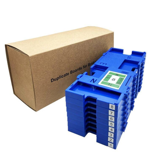 8PCS Bridge Game Duplicate Boards,Bridge Kit for Bridge Cards Game, Each Boards Includes Directions(S N W E),Board Number,Dealer,Suit for Party,Traveling,Camping (Dark Blue)