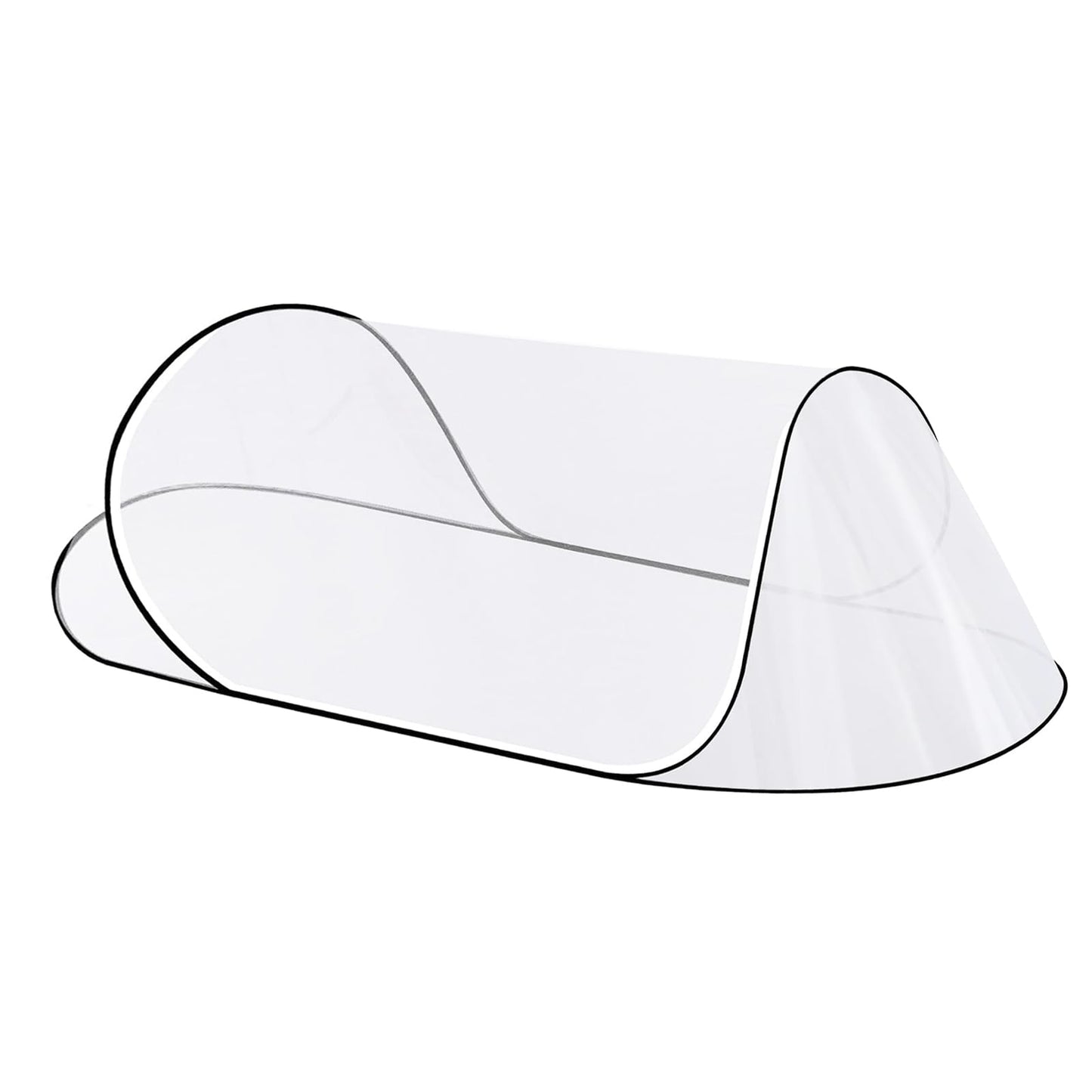 CMINGJ Large Pop Up Mosquito Tent, Portable Foldable Mosquito Net for Bed Camping Travel Patio，Mosquito Net for Adults Baby (78 * 31 * 22inch) (Black Fixed Size)