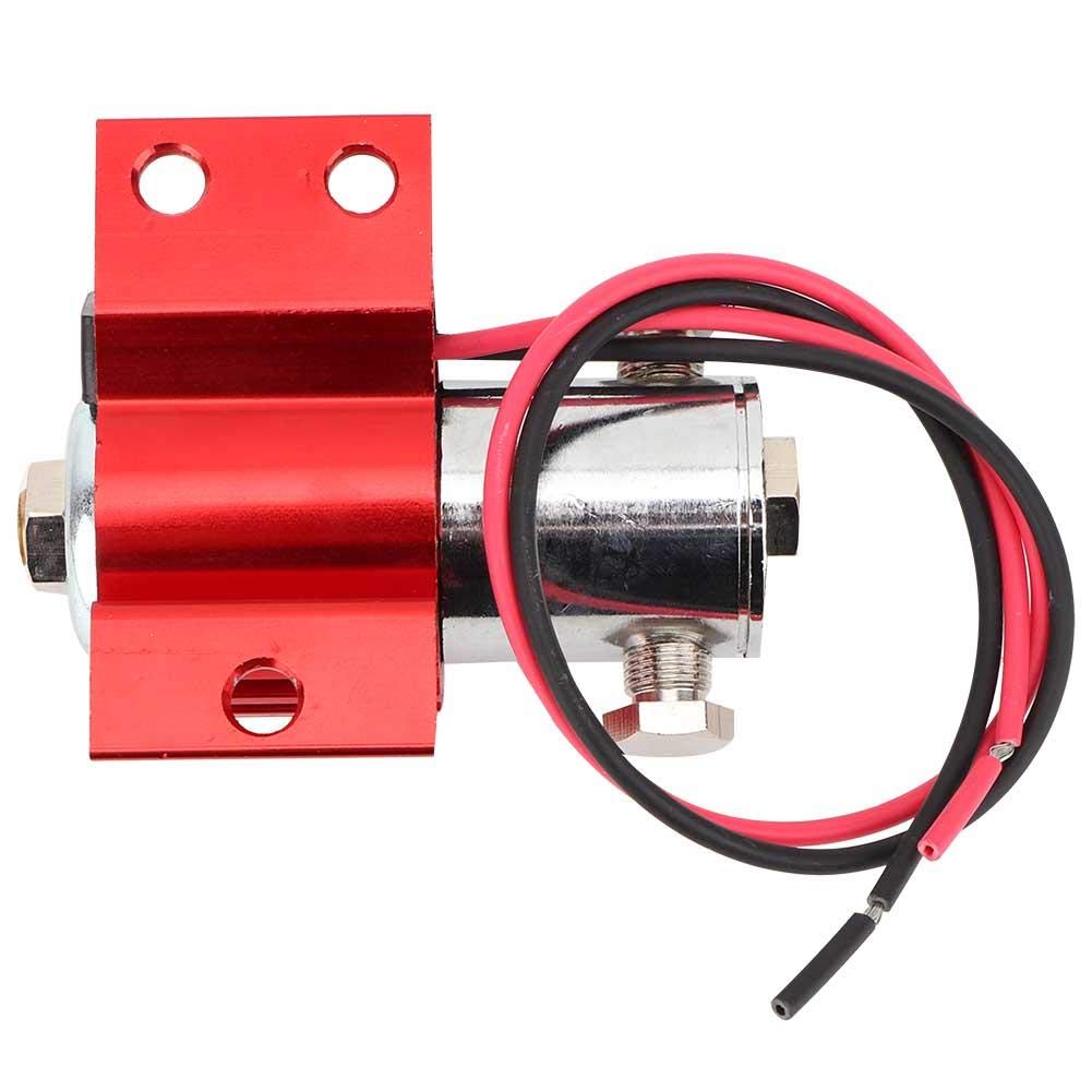 Aramox Brake Lock, Universal Brake Roll Control Electric Kit Brake Line Lock Hill Holder for 12-16 Volt Electric Systems (Red)