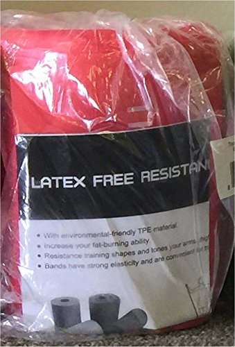Therapist's Choice Professional Non-Latex Resistance Bands for Upper and Lower Body Exercise Workouts, Physical Therapy, Lower Pilates, and Rehab, 25 Yard Roll Bulk Roll (Red-2X-Heavy)
