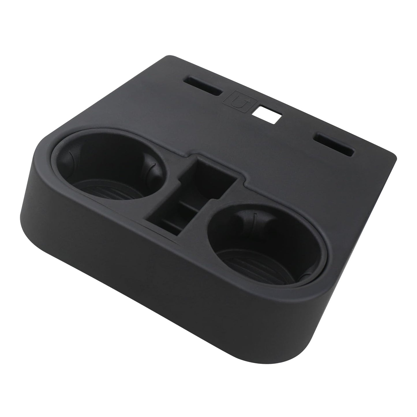 TQPONLY Center Console Floor Cup Holder Insert Fitment 2015-2020 Ford F150 F250 F350 F450 Super Duty Truck Accessories Jump Seat Cup Holder