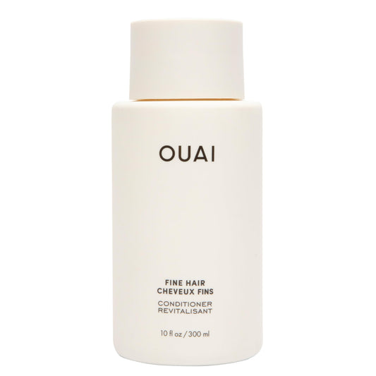 OUAI Fine Hair Conditioner - Volumizing Conditioner for Fine Hair Made with Keratin, Biotin and Chia Seed Oil - Adds Softness, Bounce and Volume - Free from Parabens, Sulfates, and Phthalates (10 oz)