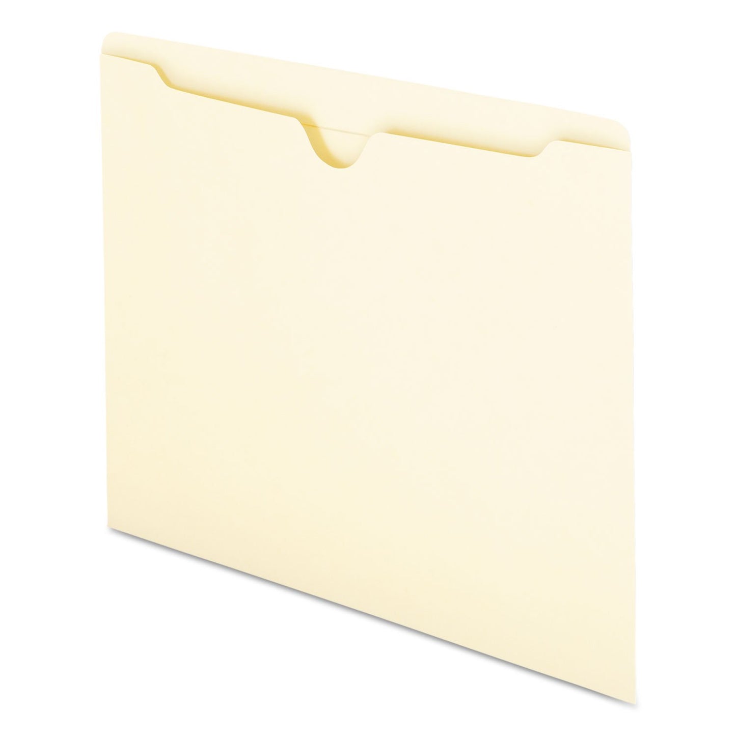 Smead File Jackets, 100-Pack, Letter Size, Reinforced Straight-Cut Tab, Flat Design, Manila, Secure Closed-Side Filing for Home Office, School and Business Document Organization