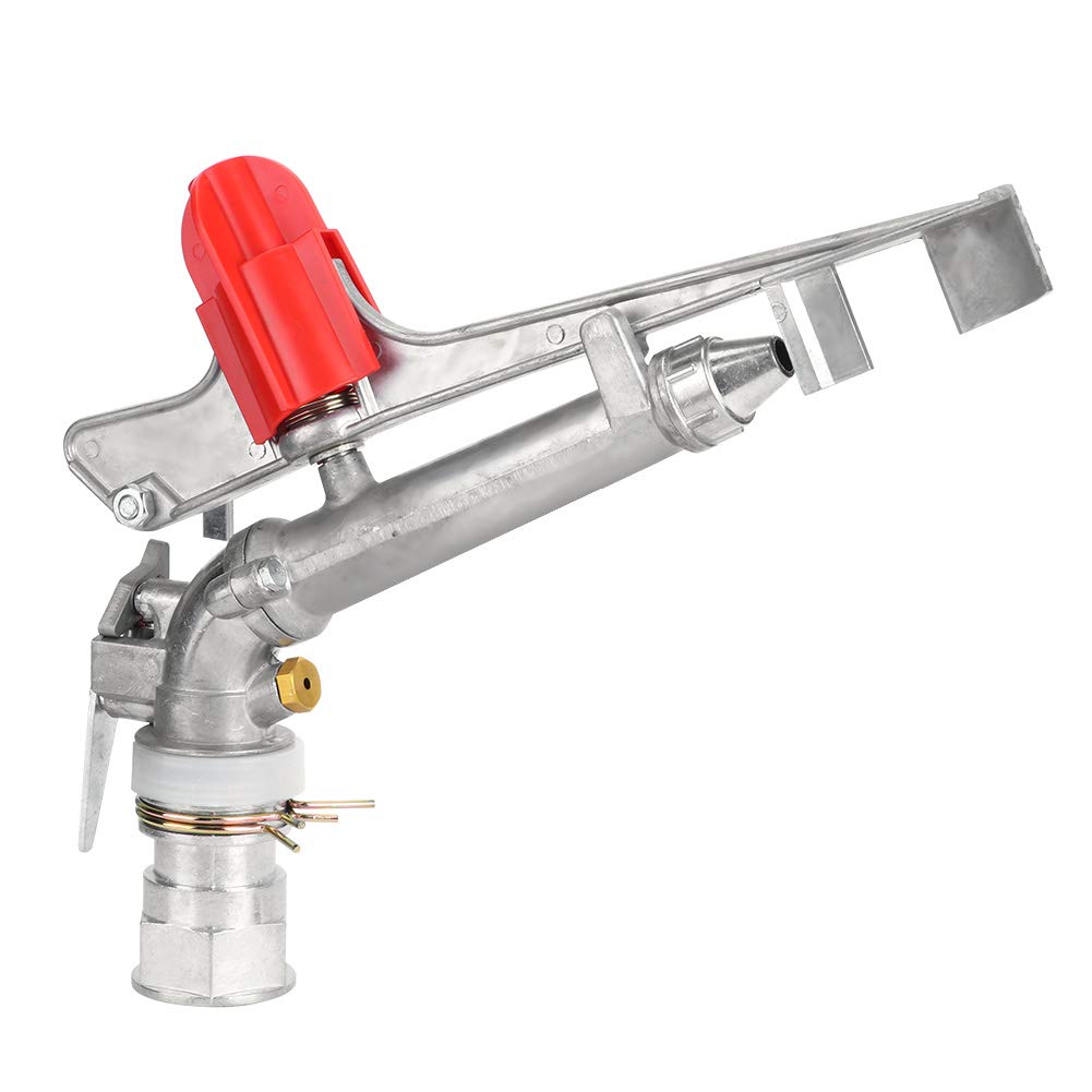 360¡ã Rotary Lawn Sprinkler, 1.5in DN40 Rocking Arm, Large Area Irrigation Spray Gun, for Farm, Lawn, and Garden Watering