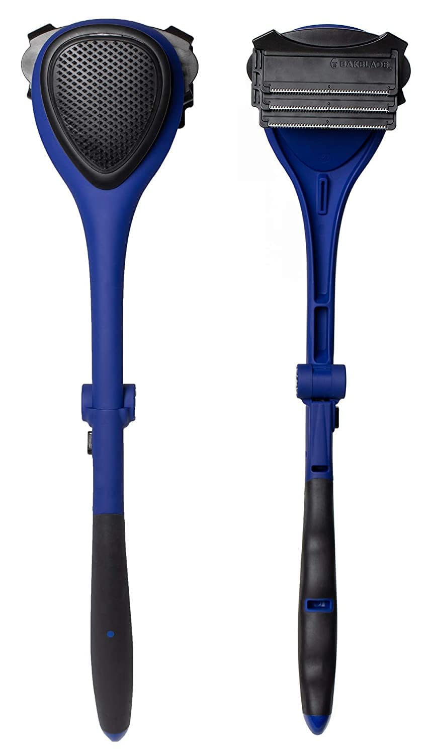 baKblade 2.0 Elite Back Shavers for Men: The DIY Back Hair Shaver for Men with Safety Blade Technology & Ergonomic Handle, Wet or Dry Shaving (Extra Blades Included)