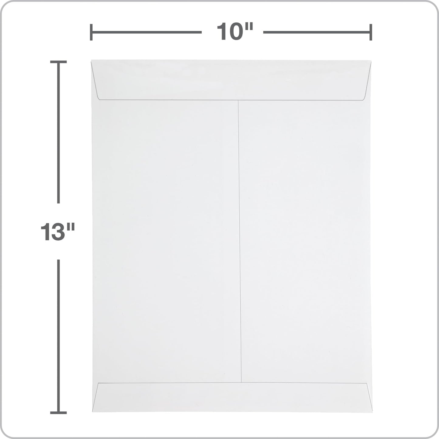 Columbian 10 x 13 Catalog Envelopes with Self Seal Closure, 28 lb White Wove, for Mailing Flat Letter Size Documents or Photos, 100 Per Box (COLO336)