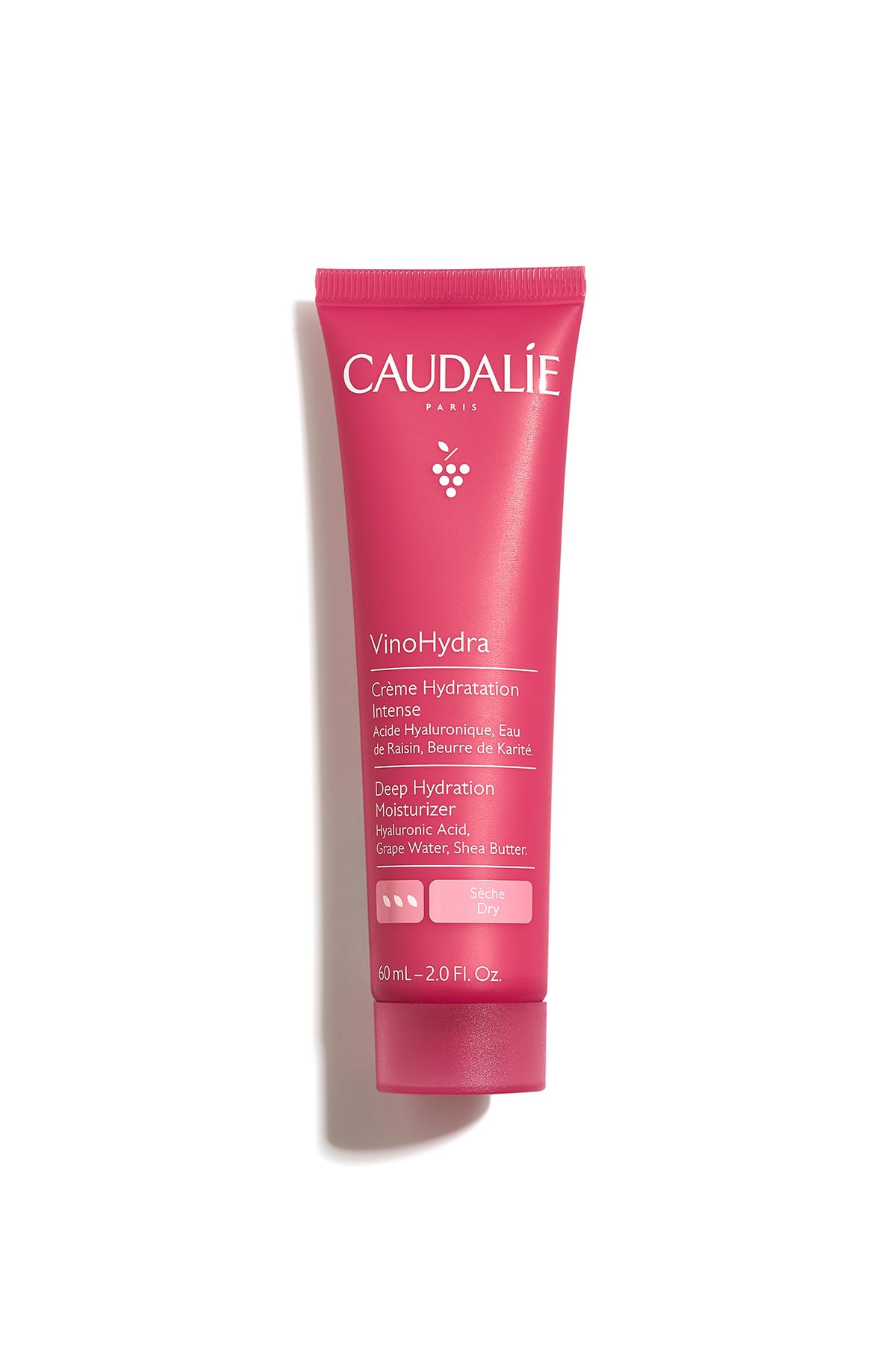 Caudalie VinoHydra Deep Hydration Moisturizer - Hyaluronic Acid & Organic Shea Butter for Hydrated Skin