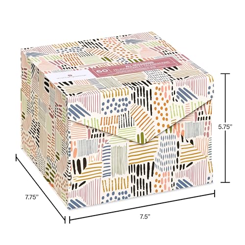 American Greetings All Occasion Deluxe Card Assortment with Envelopes and Storage Box(60-Count)