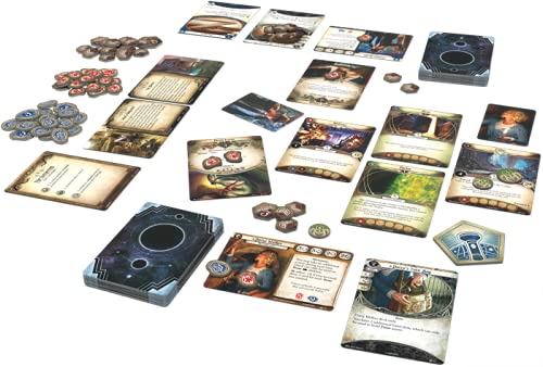 Arkham Horror: The Card Game: Revised Core Set - Horror Game - Mystery Game - Cooperative Card Games - Adults and Teens Ages 14+ - 1-4 Players - Avg. Playtime 1-2 Hours - Made by Fantasy Flight Games