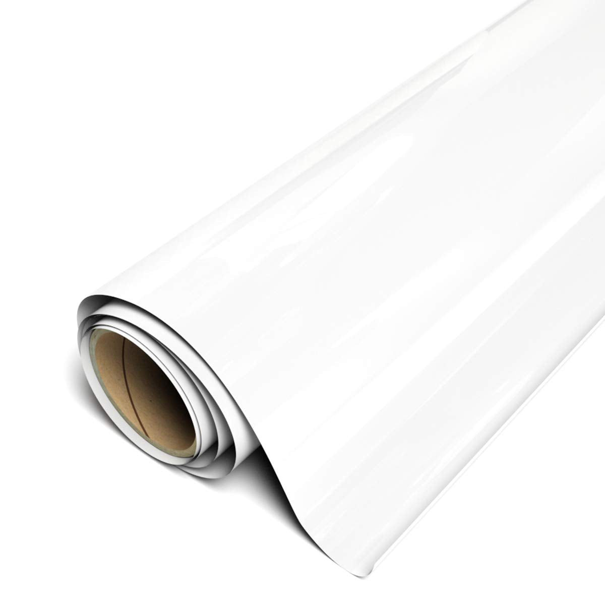 Siser EasyWeed Heat Transfer Vinyl HTV for T-Shirts 12 Inches by 10 Feet Roll (White)