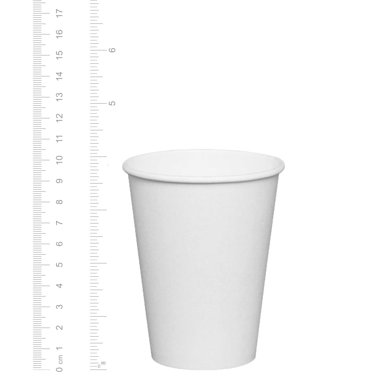 GUSTO [12 oz. - 300 Count] Disposable White Paper Cups, Hot Coffee Cups - Eco-Friendly Hot Cups - Formerly Comfy Package