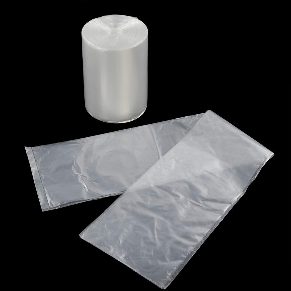 Yubine 8 Gallon Clear Trash Bags, Kitchen Garbage Bags, 2 Rolls/220 Counts
