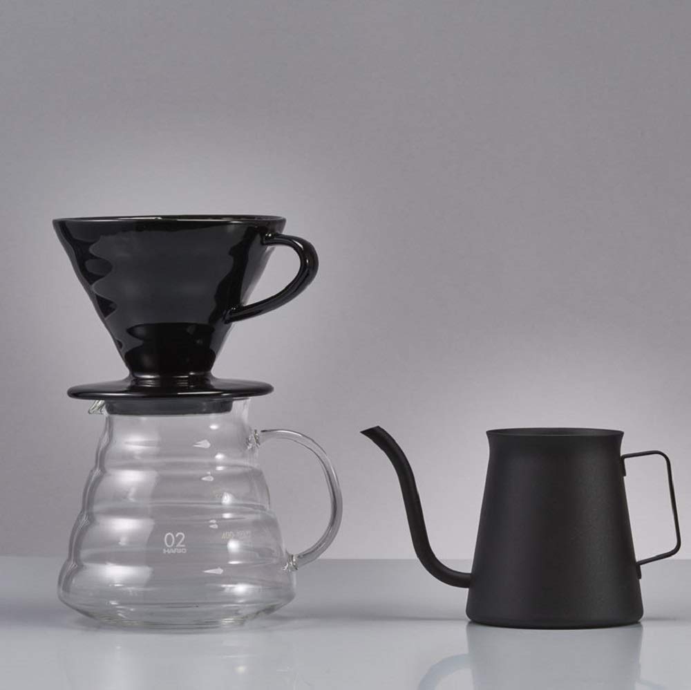 Hario Gooseneck Drip Kettle Kasuya Model, 500ml Matte Black