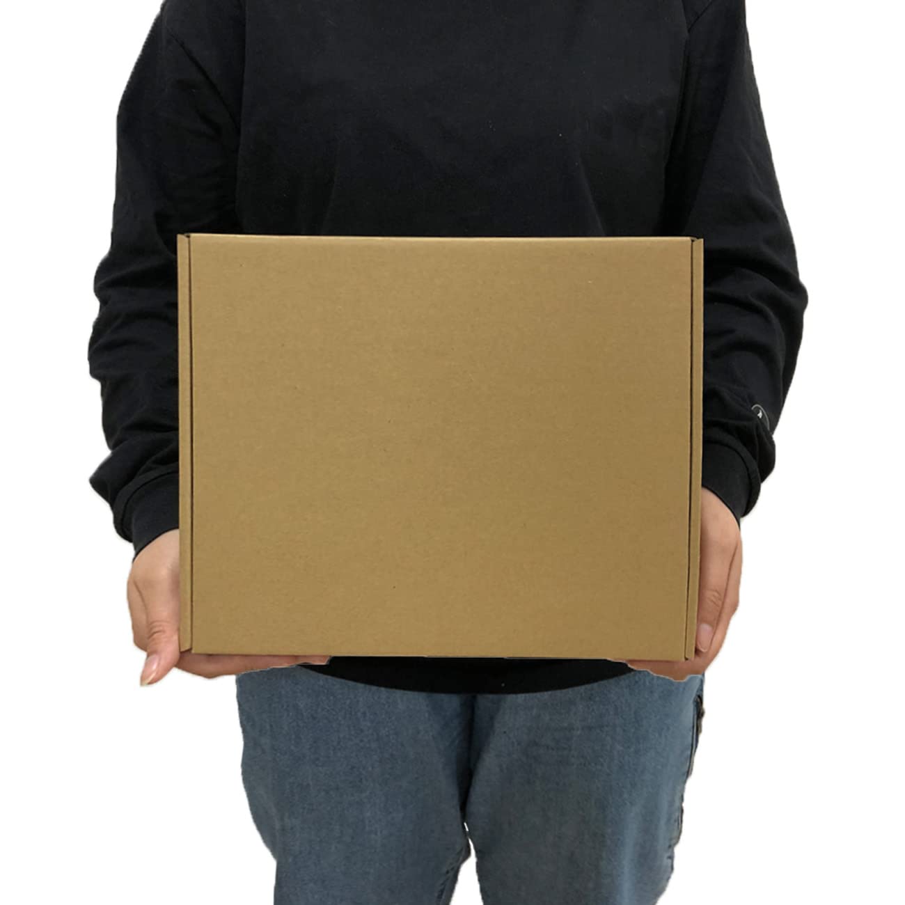 Livejun 11x9x3 inch Shipping Boxes Pack of 25， Brown Corrugated Cardboard Box Mailer Boxes for Packaging Small Business Shipping，Boxes for Birthday Wedding Party Gift Giving (11 x 9 x 3)