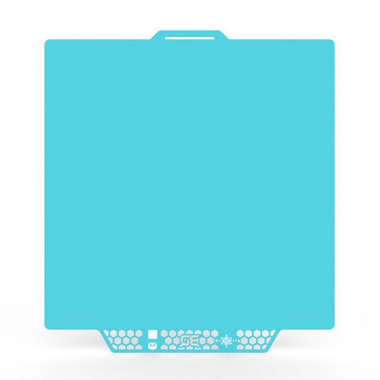 CryoGrip Pro Glacier for Bambu-Lab P1P/P1S/X1C/X1E/A1 3D Printers 257x257MM Panda BuildPlate Double Sided Fine Textured Spring Steel Sheet