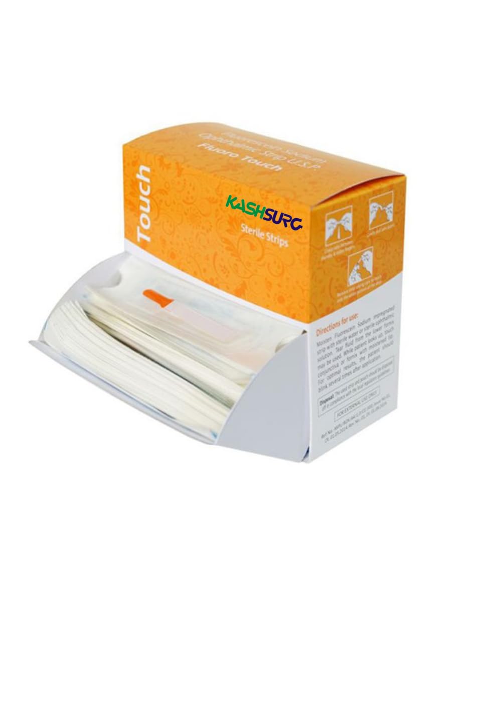 Ophthalmic Fluoro Touch Strips - 1200 Strips by KASHSURG